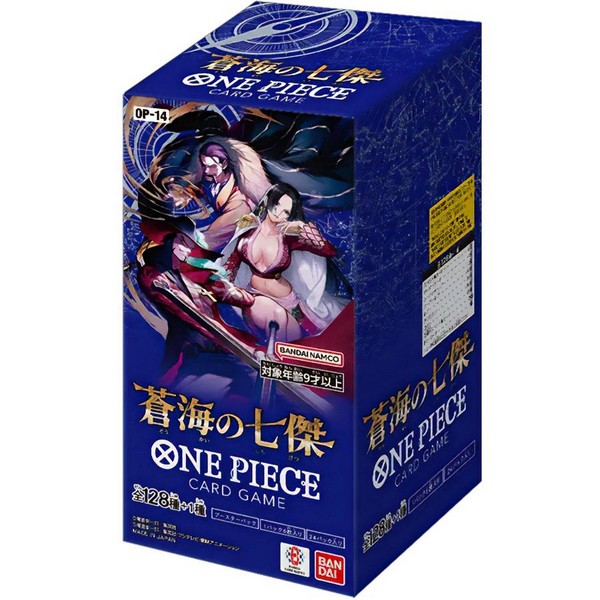 Bandai One Piece Card Game OP-14 The Azure Sea’s Seven 4582769922978 (การ์ดวันพีช)