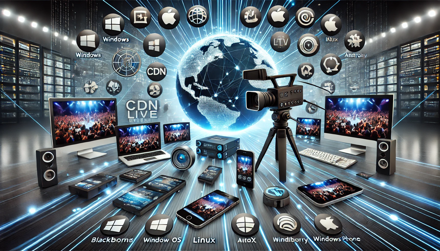 บริการถ่ายทอดสดออนไลน์ นอกสถานที่