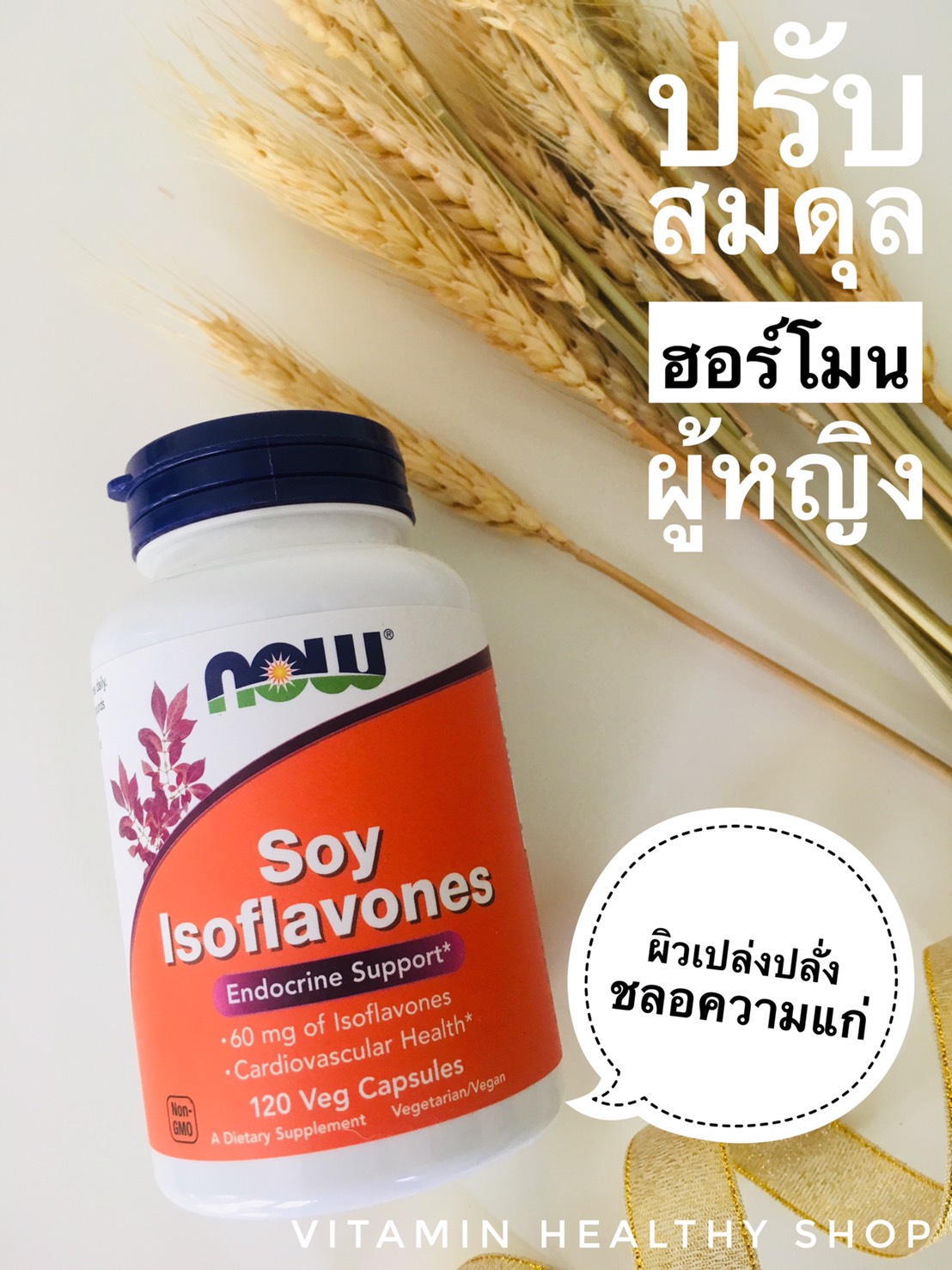 Now Foods Soy Isoflavones 120 Veg Capsules