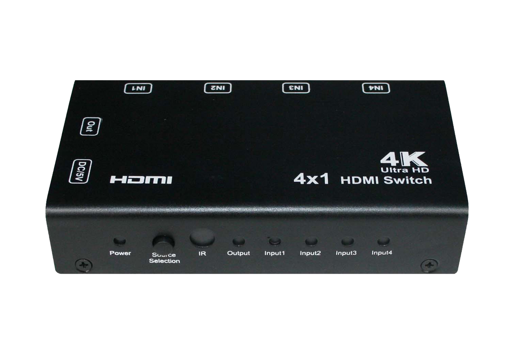 4x1 HDMI Switch With PIP 4K Remote Control