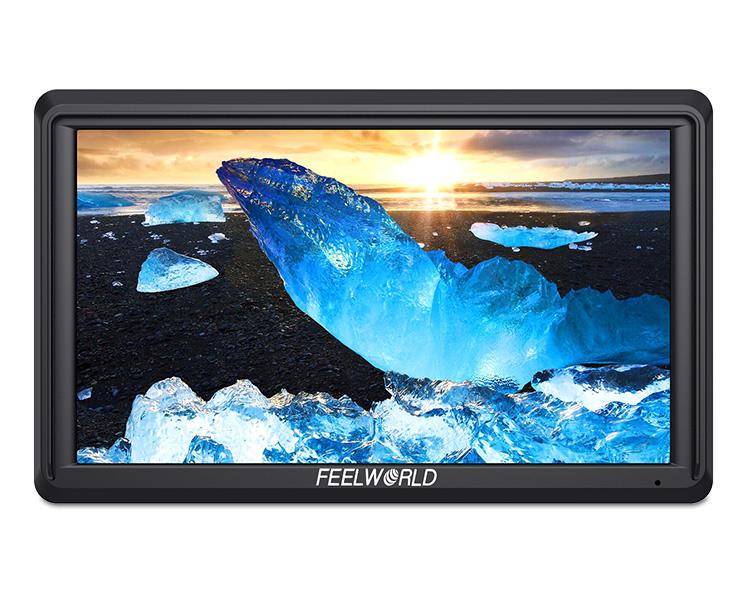 FEELWORLD S55: จอภาพ Field Monitor สำหรับกล้อง DSLR ขนาด 6 นิ้ว Full HD พร้อม 4K HDMI, Power Output และ 3D LUT