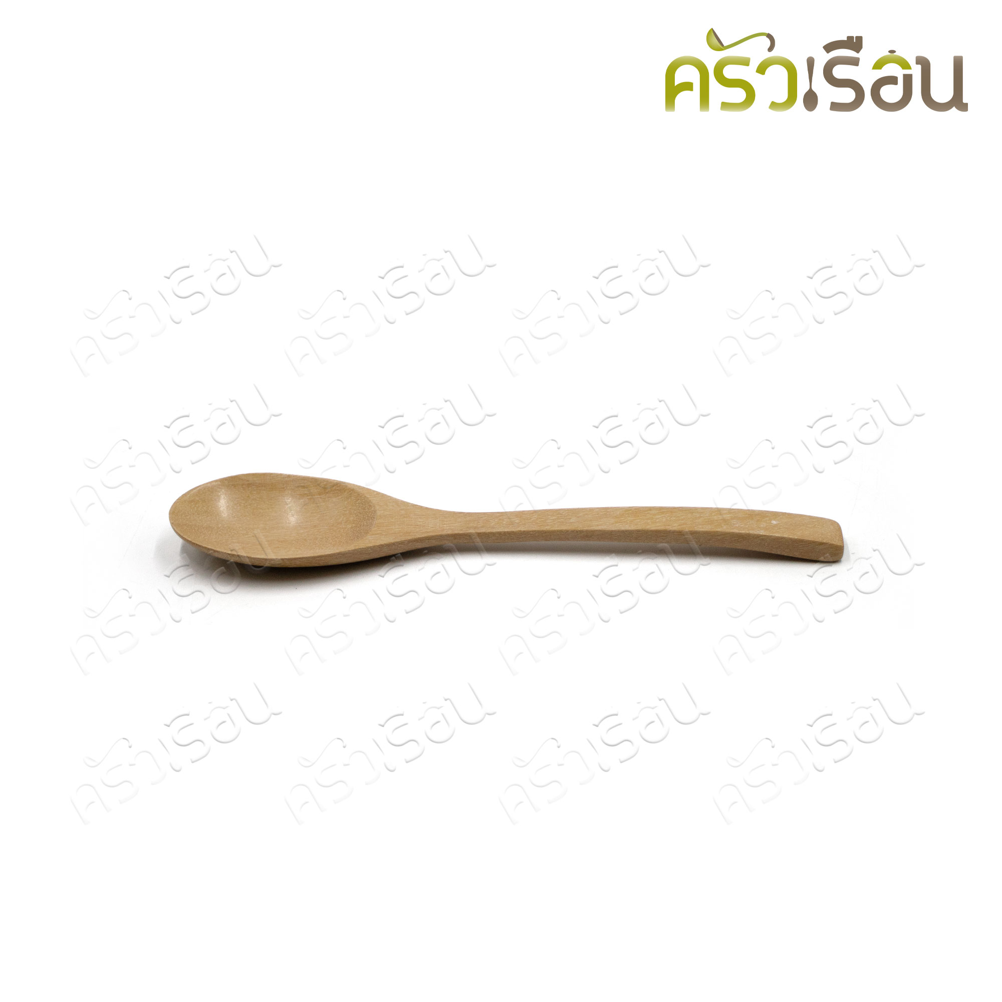 CMG Wooden soup spoon, oval scoop, cut end, 4 x 20 cm.
