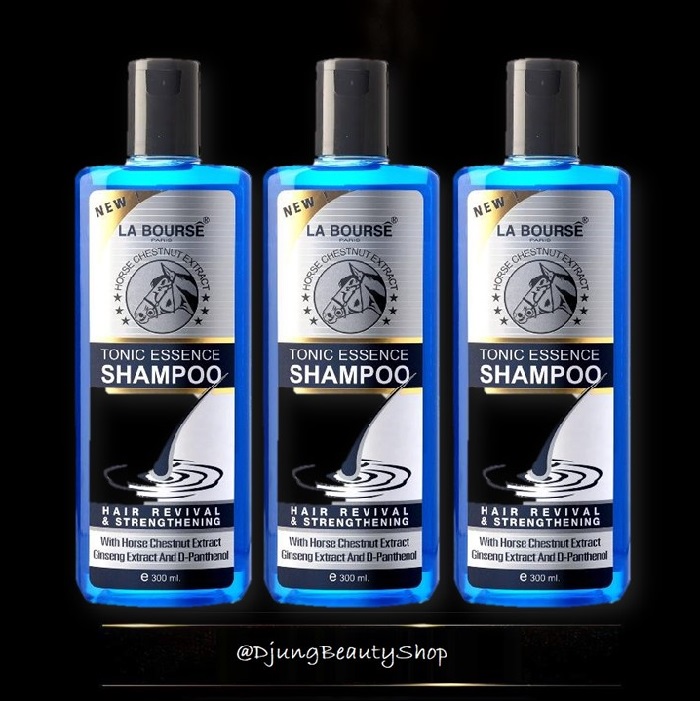 LA BOURSE PARIS TONIC ESSENCE SHAMPOO ลาบูสส์ โทนิค เอสเซ้น แชมพู x 3
