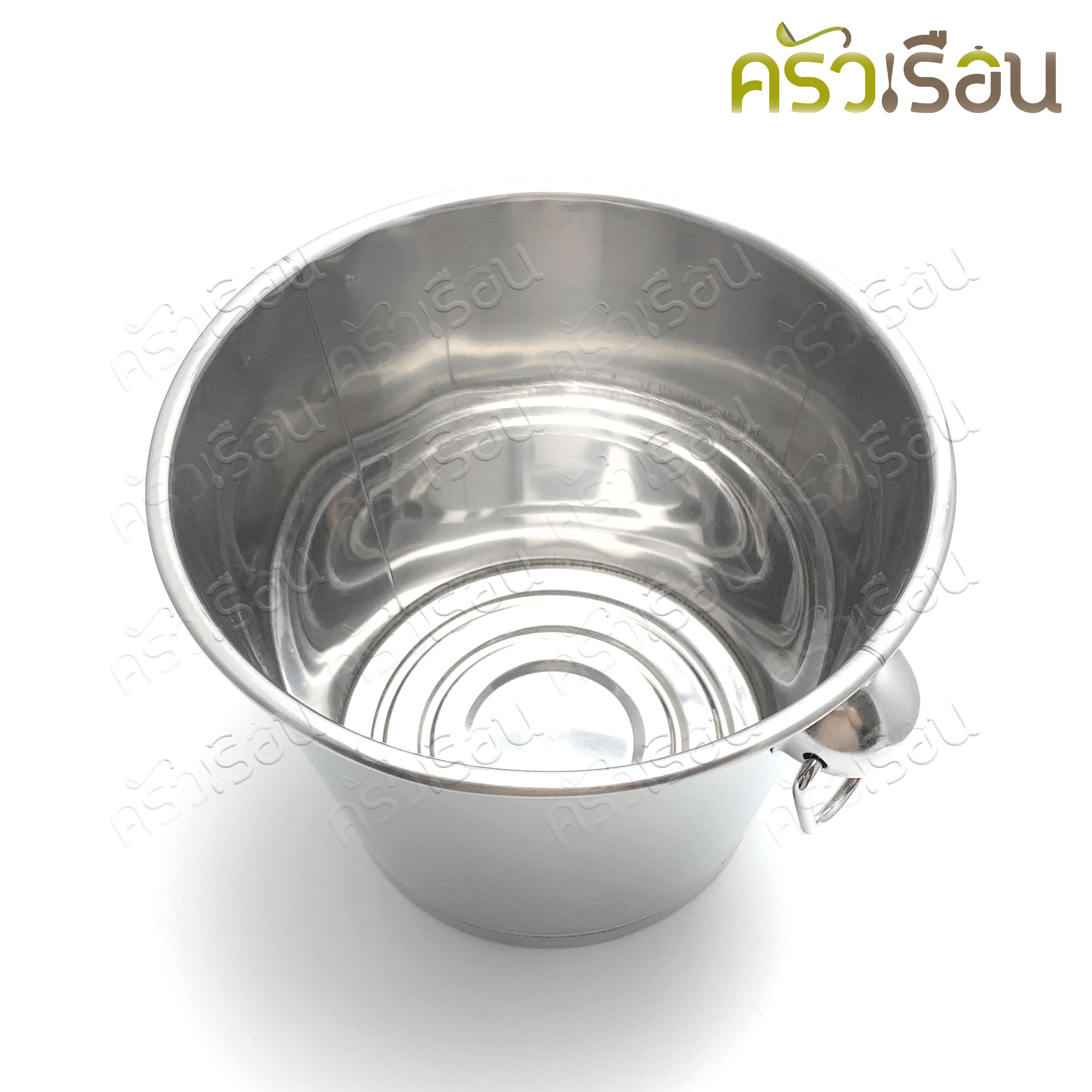 FOFO ถังน้ำแข็ง สเตนเลส หนาพิเศษ ตราโฟโฟ ราคาต่อใบ มีให้เลือก 2 ขนาด ถังน้ำ