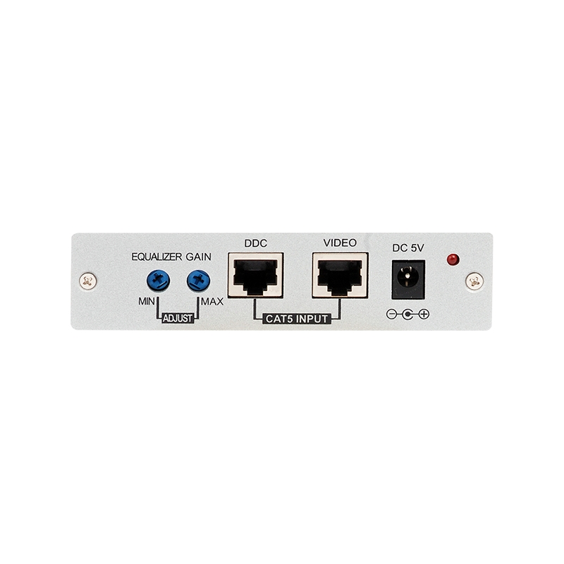DVI OVER DUAL CAT5E/6/7 RECEIVER (100M)