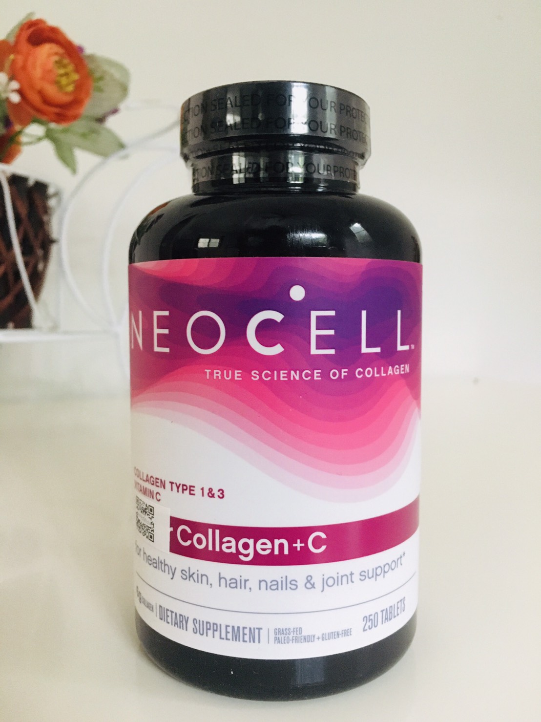 NeoCell Super Collagen+C Type 1&3 ,250 tablets