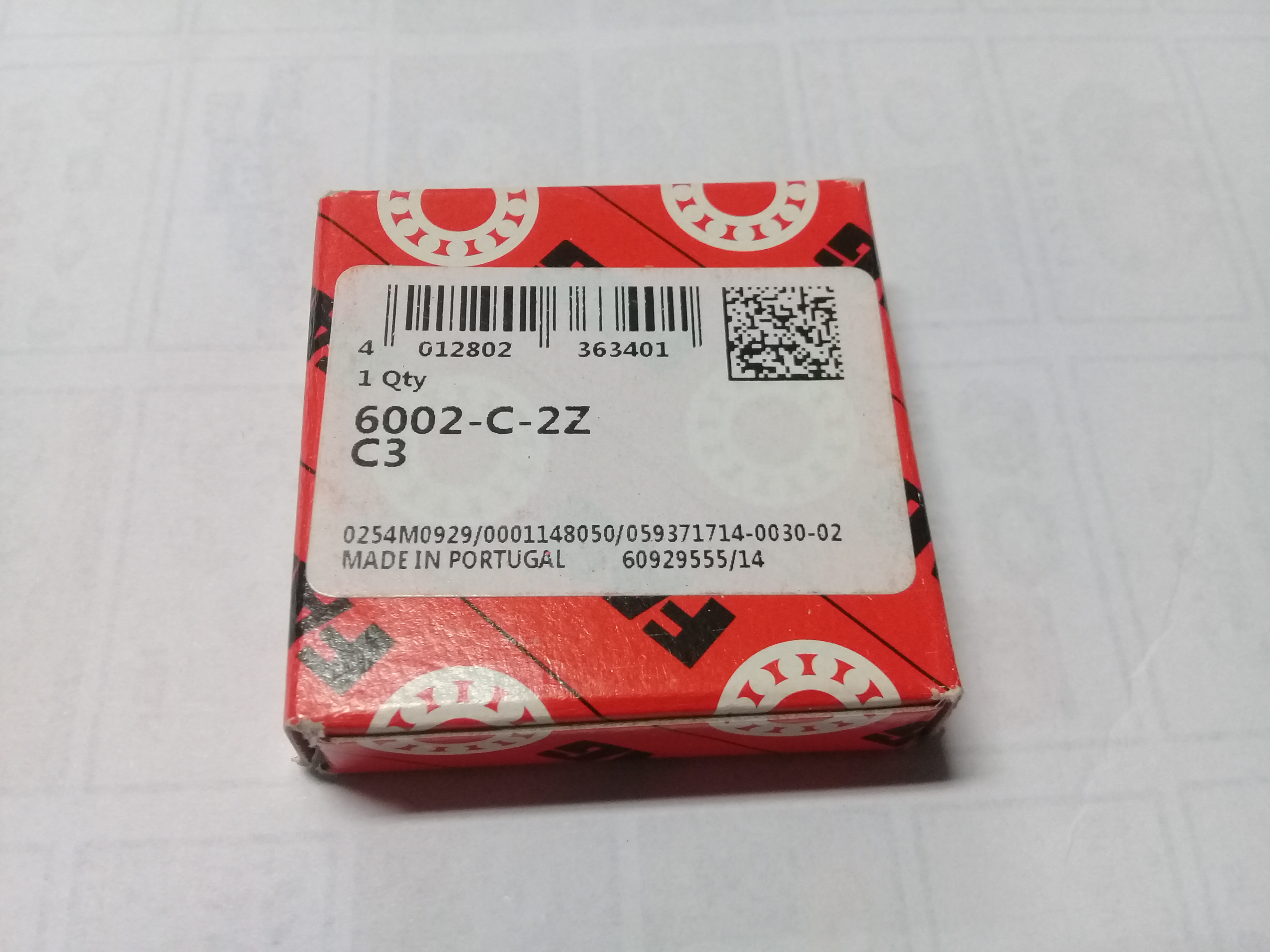 6002 ZZ - C3