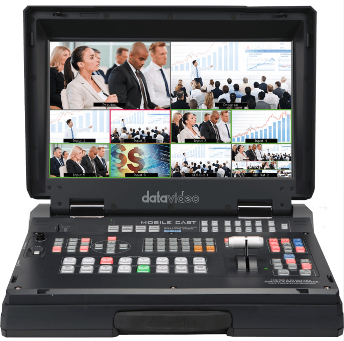 6-CHANNEL HD PORTABLE VIDEO STREAMING SWITCHER