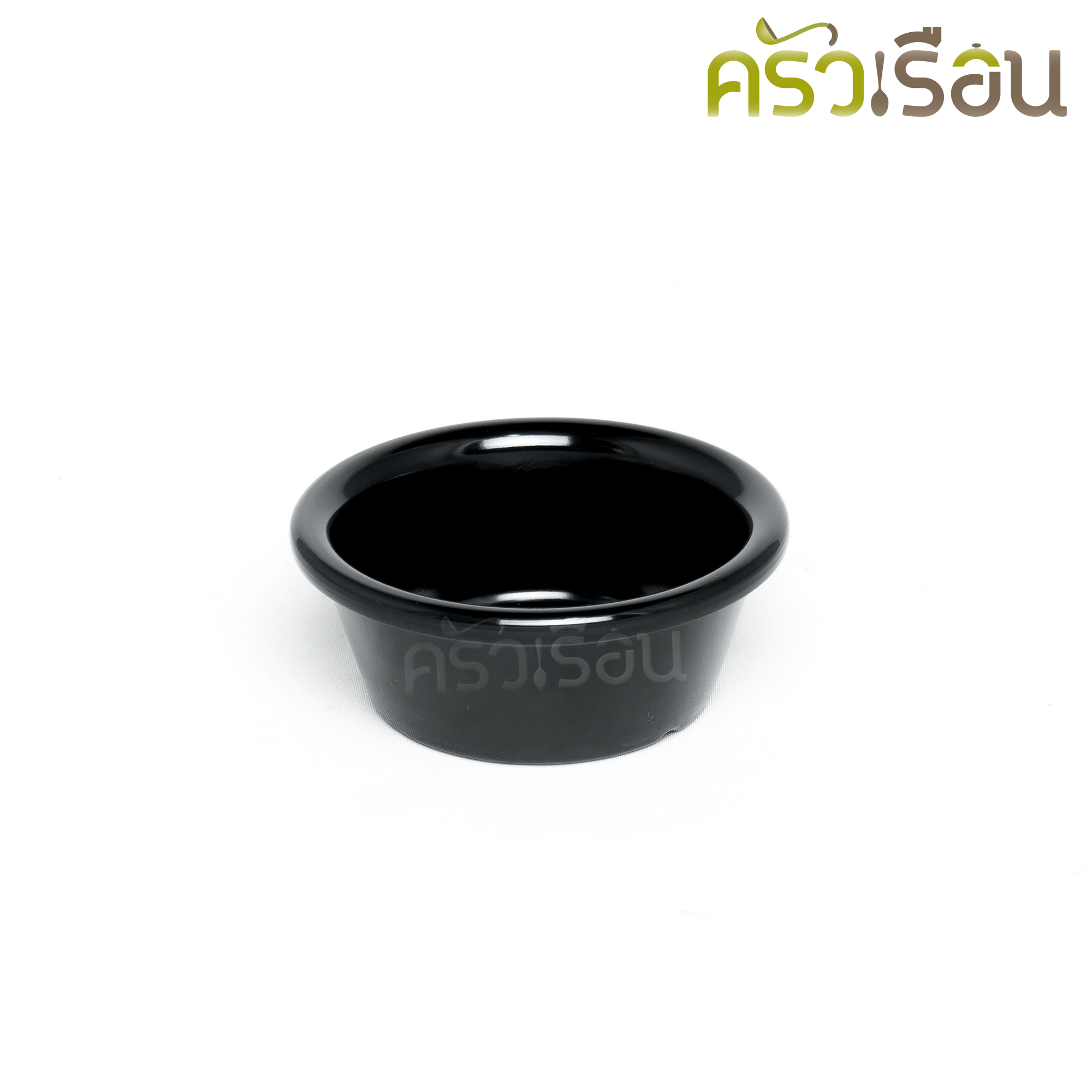 Superware ถ้วยน้ำจิ้ม กลม ผิวเรียบ Ø 7 x 3 ซม. สีขาว หรือ สีดำ D6284-2.75