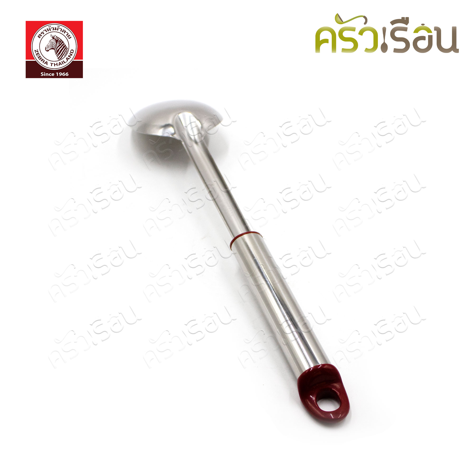 ZEBRA ทัพพี สเตนเลส 7 x 35 ซม. Image III ตราหัวม้าลาย 103124