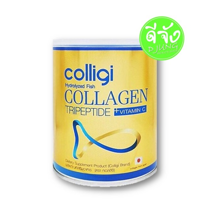 COLLIGI คอลลิจิ ไฮโดรไลซด์ คอลลาเจน ไตรเปปไทด์ 110,000mg+Vitamin C คอลลิจิ ไฮโดรไลซด์ คอลลาเจน ไตรเปปไทด์ พร้อม วิตามินซี