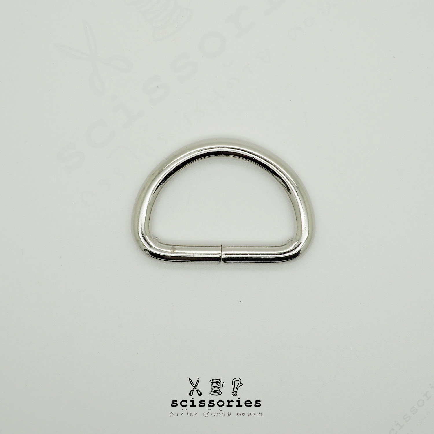 ตัวดี 1.2 in สีเงิน แบบหนา/2ตัว