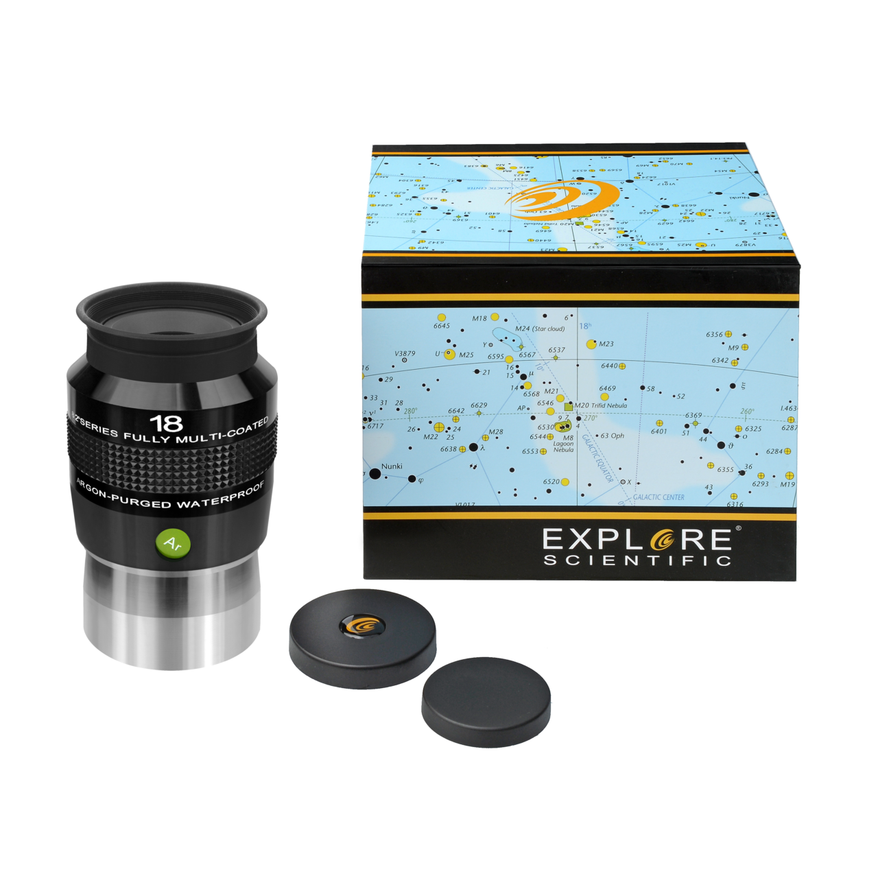 Explore Scientific eyepiece Ar 18mm 2'' 82 Degree