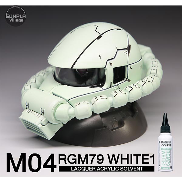 Raditz Studio RS M04 RGM79 White 1 Type G 60 ml (MS Color Series) RSM04WG60 8858878700048(สี)