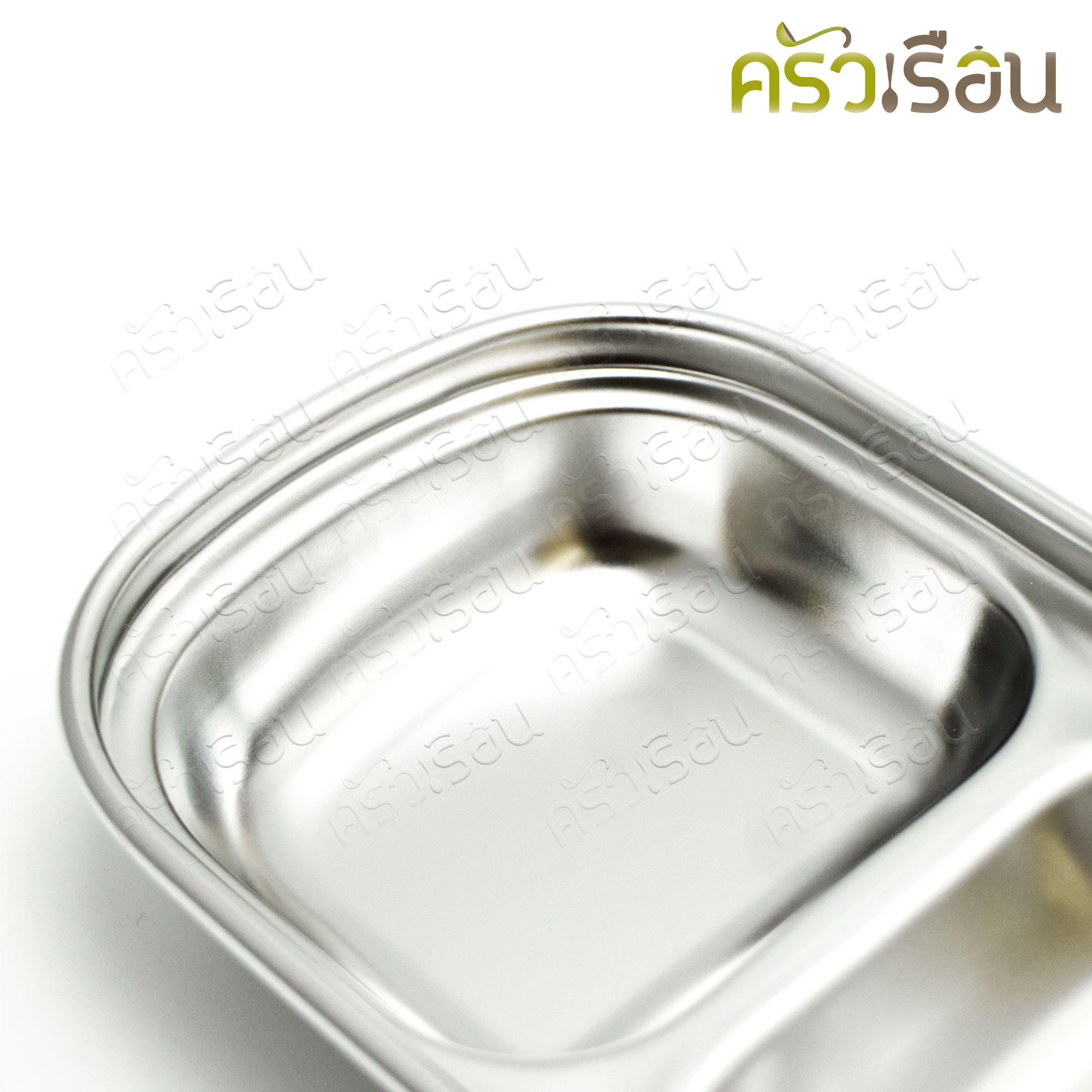 US ถ้วยน้ำจิ้ม 3 ช่อง สเตนเลส 8.3 x 20.5 x 2.5 ซม. LM-233 ถ้วยซอส ถ้วยน้ำจิ้มเกาหลี