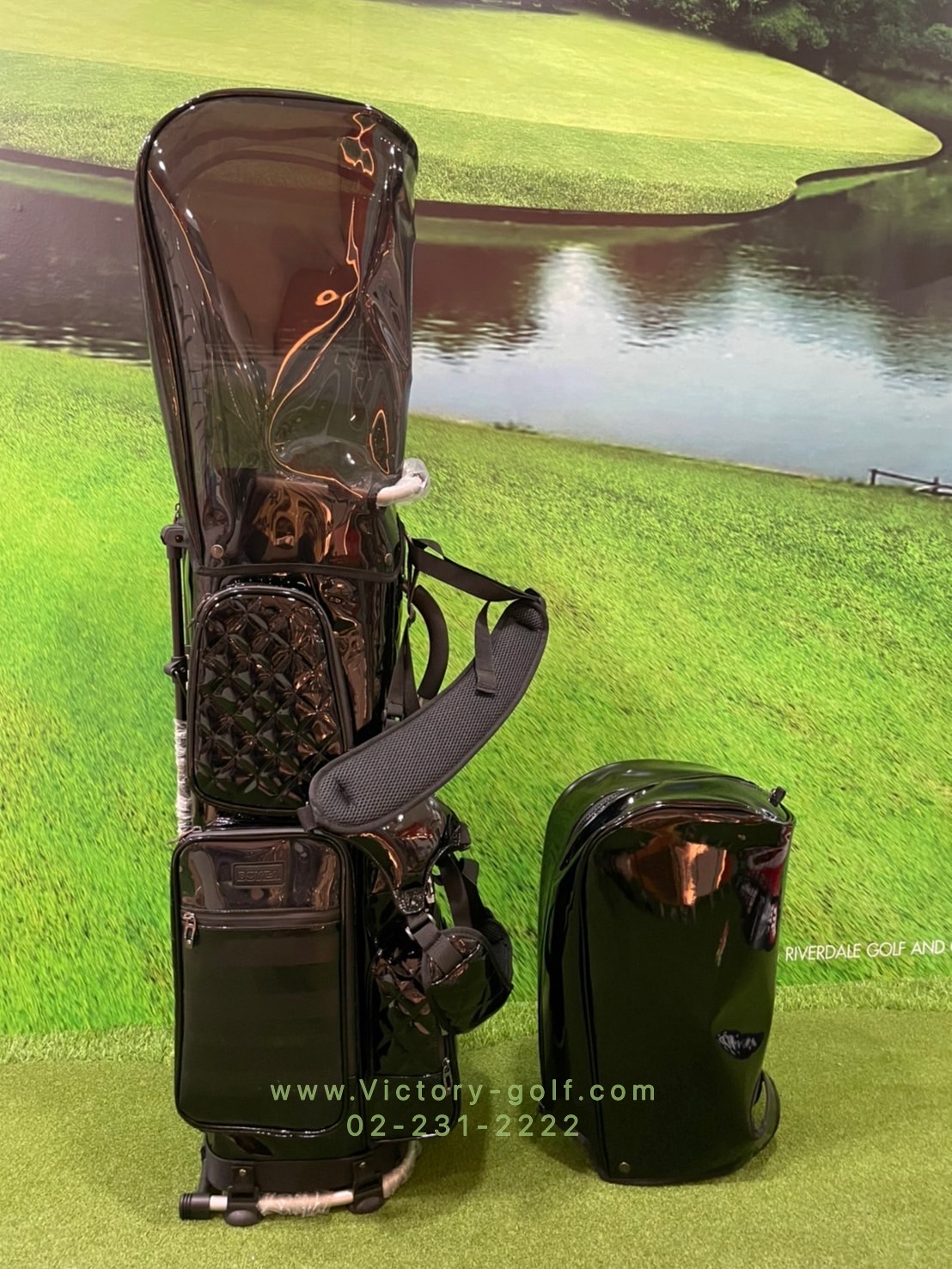 Stand Bag BOYEA พร้อม Cover แบบใสและแบบทึบ เบามากๆๆ