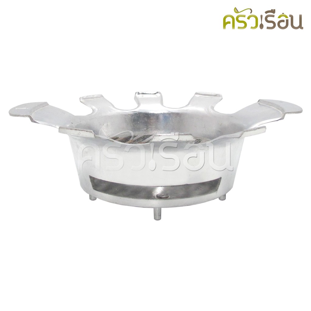 ชุดหมูกระทะ กระทะย่าง หูเล็กหนา 30 ซม. + เตาแฉก 30 ซม. ชุดเตาย่างเกาหลีอลูมิเนียมแฉก เตาย่าง กระทะย่าง หมูกระทะ