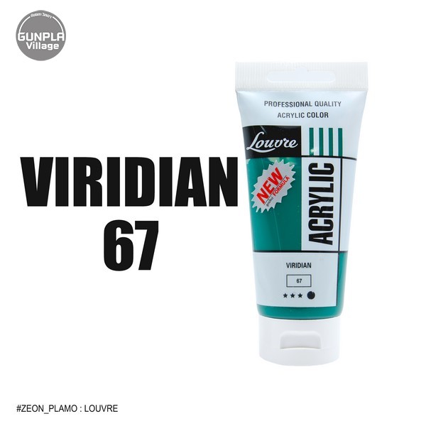 Louvre Acrylic 067 Viridian 80 ml LOUVRE 8851596080677