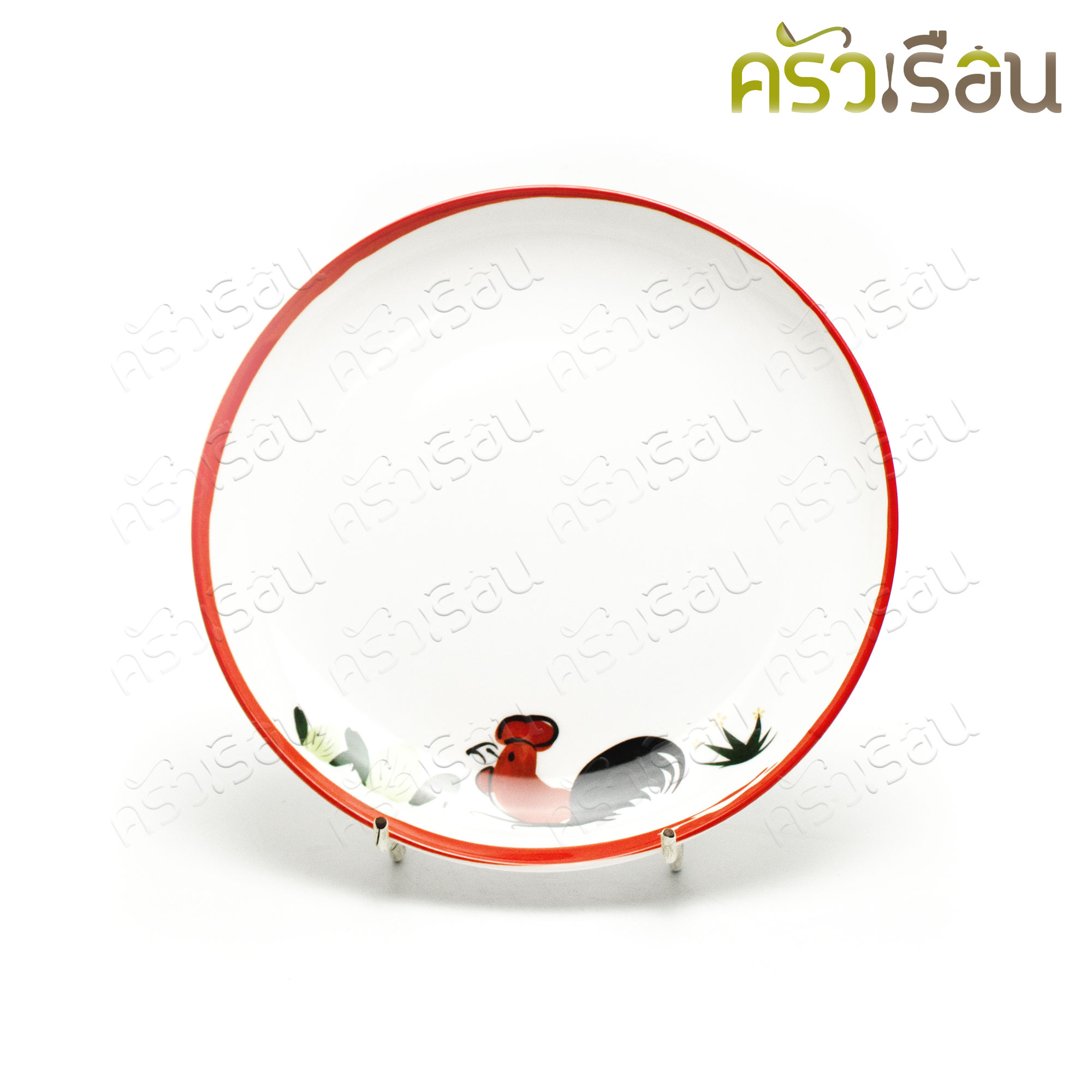 SB จานลายไก่ เมลามีน 8.5 นิ้ว P199-8.5 จาน จานข้าว เข้าเวฟไม่ได้