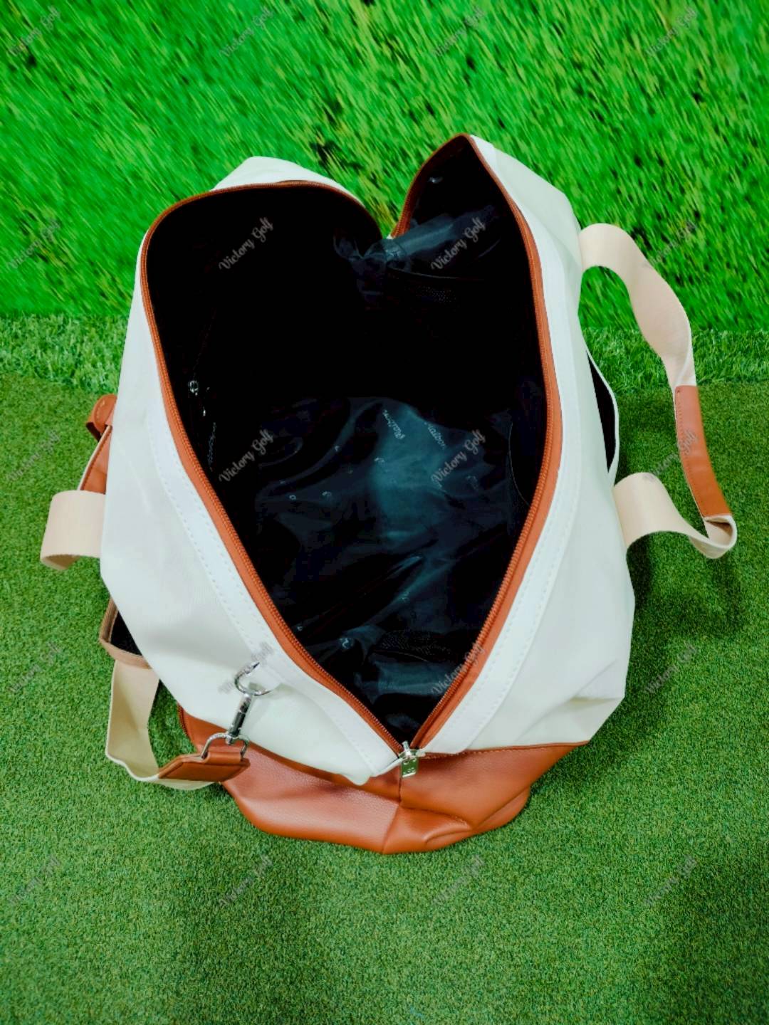 Boston Bag Malbon Golf Brown Color