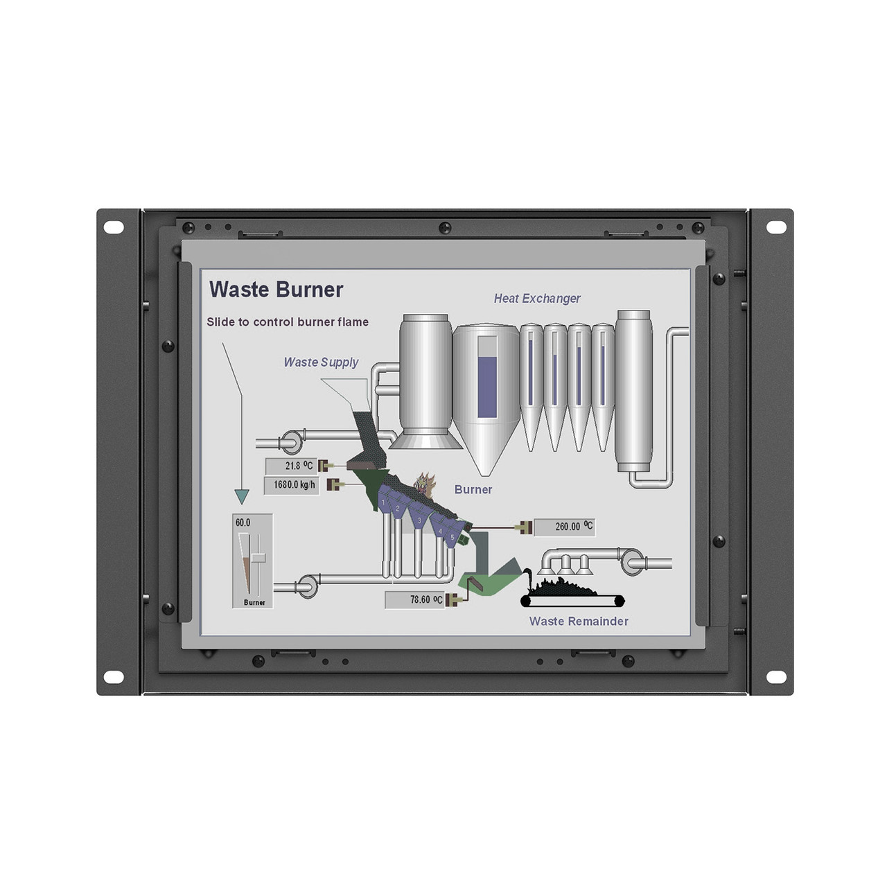 LILLIPUT TK970-NP/C 9.7 inch industrial open frame monitor