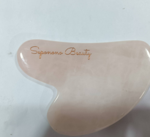ผลิตตามออร์เดอร์เซทลูกกลิ้ง+กัวซาแผ่น V shape+โลโก้+สลักแบรนด์ (Make to Order Flip Cover Box+Facial Roller+Gua Sha Broad+Logo)