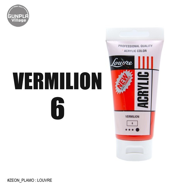 Louvre Acrylic 006 Vermilion 80 ml LOUVRE 8851596080066