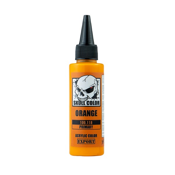 Skull Color 100.118 Orange 60 ml [Primary] 8853100904097 (สี)