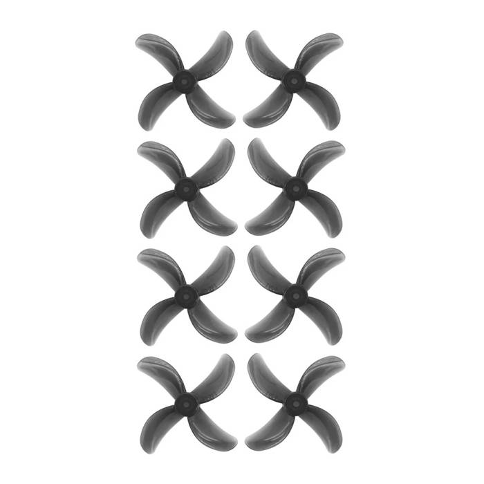 1.5-G1 Gemfan 40mm 1609 4-Blade PC Propeller 1mm 1.5mm 1ชุดมี 8ใบ for RC FPV Freestyle Tinywhoop อุปกรณ์โดรน Drone