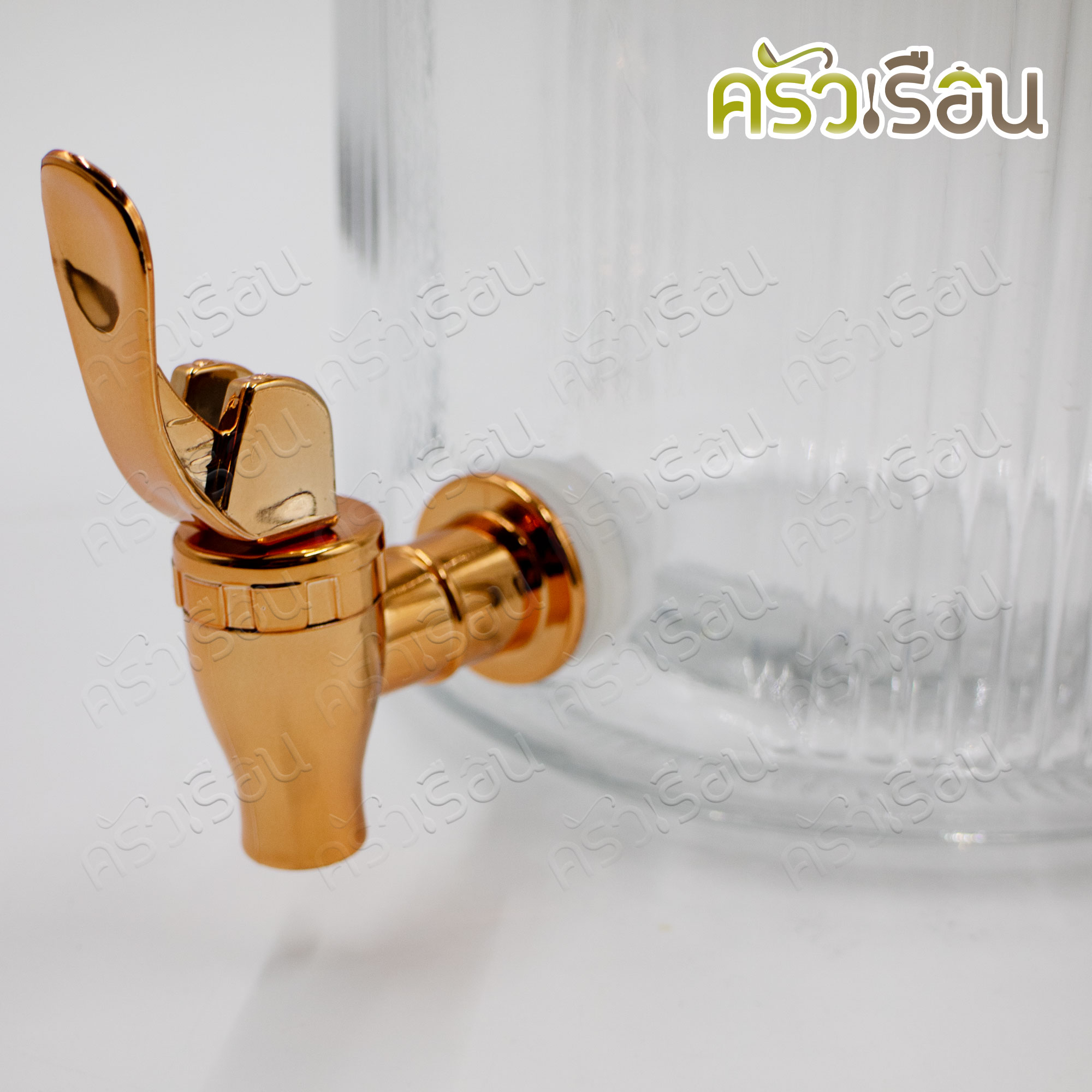 US โหลจ่ายน้ำผลไม้ 6 ลิตร 17.5 x 30 ซม. โรสวู้ด HS-066