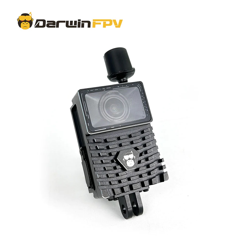 DarwinFPV DJI O3 + O4 Air Unit CNC Aluminum Alloy Waterproof Case อุปกรณ์โดรน Drone