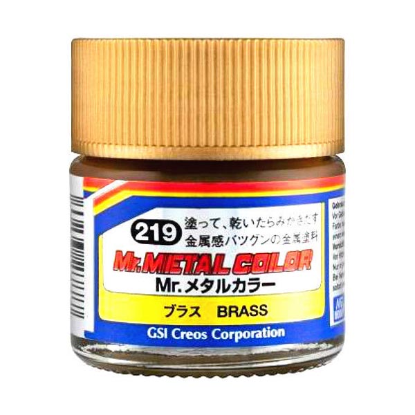 MR.METAL COLOR MC219 Brass (10ml) 49532791 Mr. Hobby