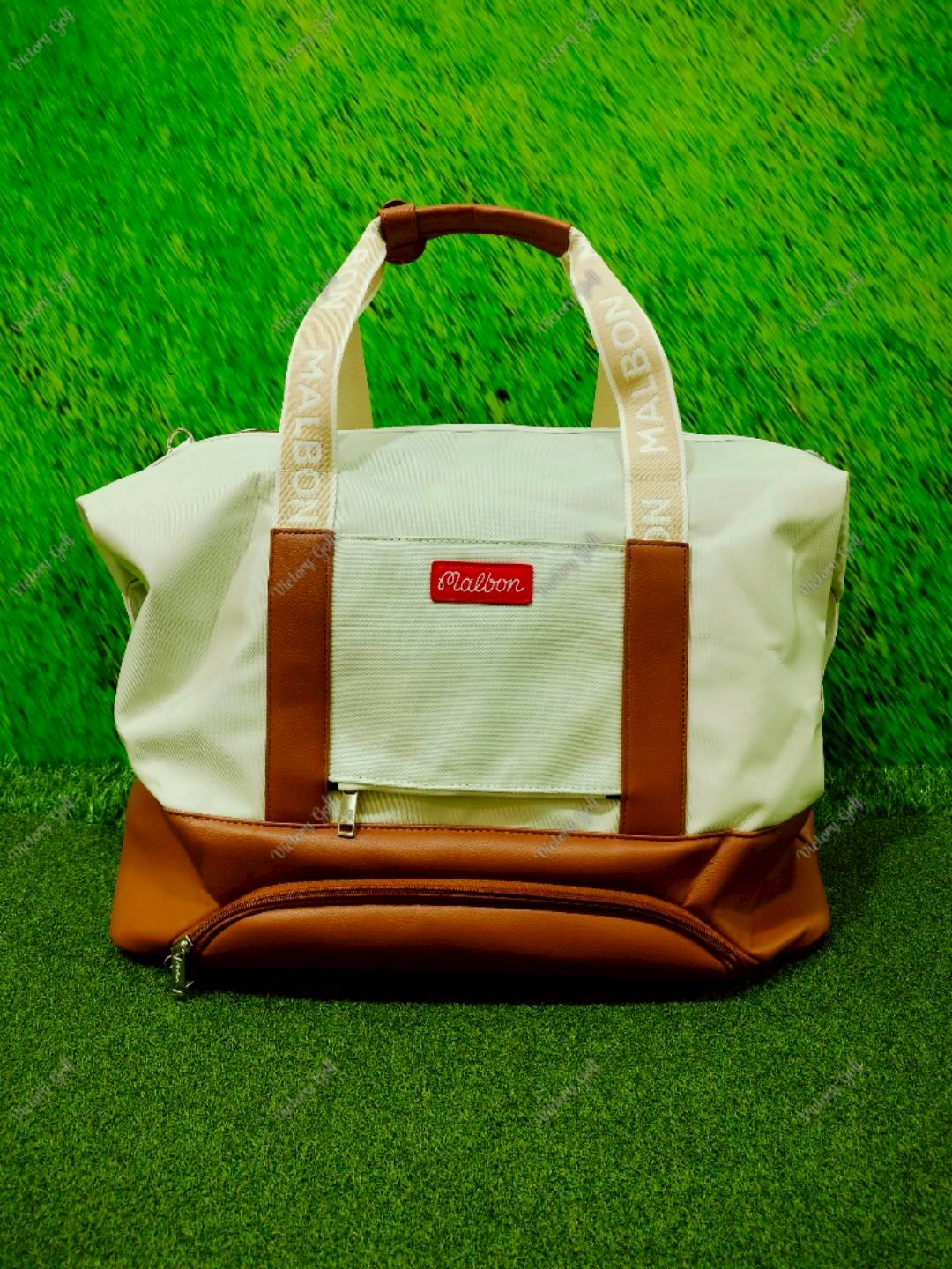 Boston Bag Malbon Golf Brown Color