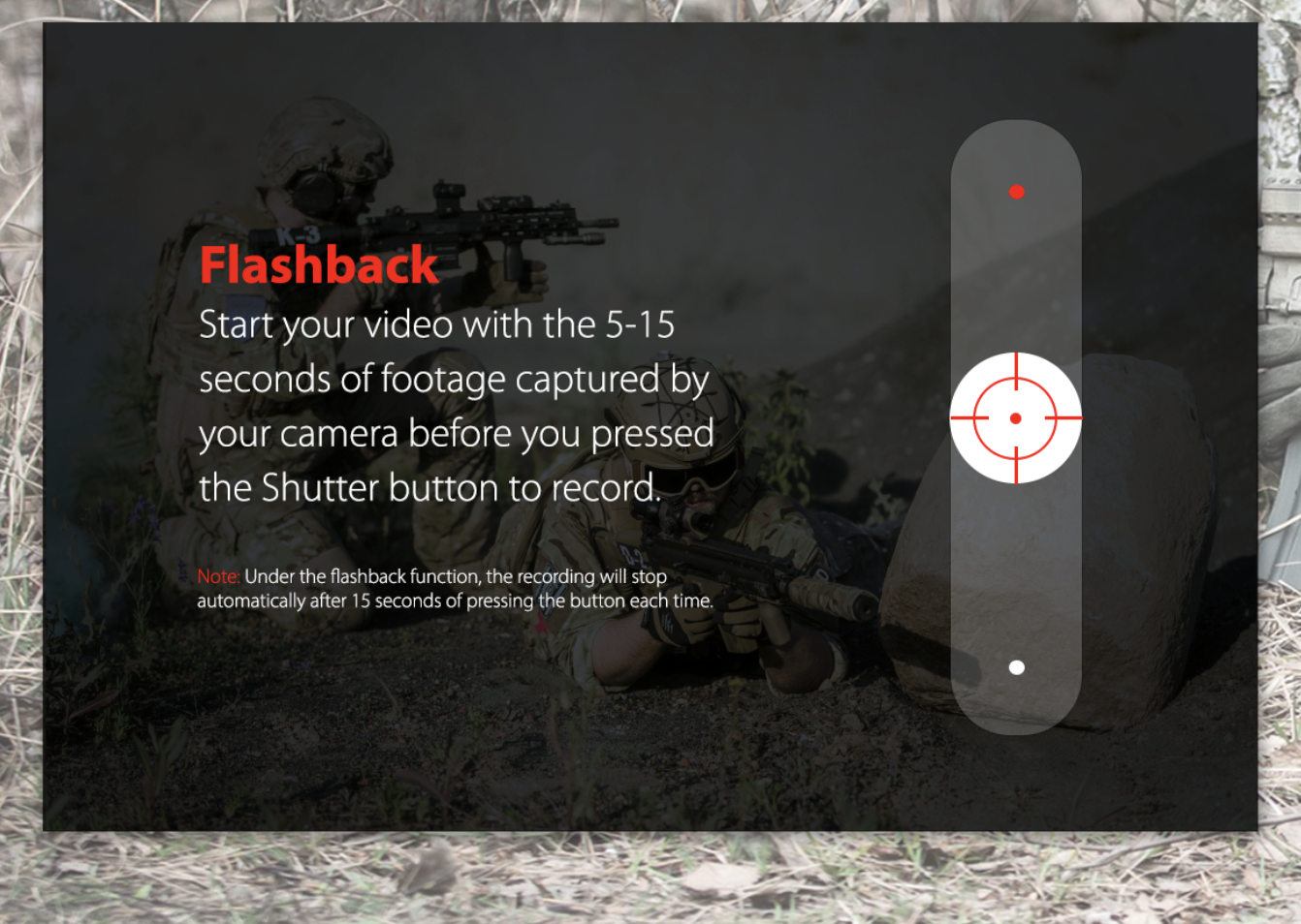 RunCam Scope Cam 2 4K กล้องบันทึกติดปืนอัดลด airsoft gun Sniper Rifles SMGs ชัด จับทุกความเคลื่อนไหว แม่นยำ wifi และ App