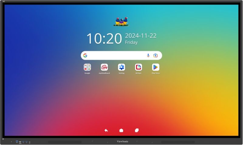 ViewBoard IFP7534 75 นิ้ว:จอแสดงผลเชิงโต้ตอบ 4K พร้อมการรับรอง EDLA เพื่อการทำงานร่วมกันที่ไร้รอยต่อกับ Google