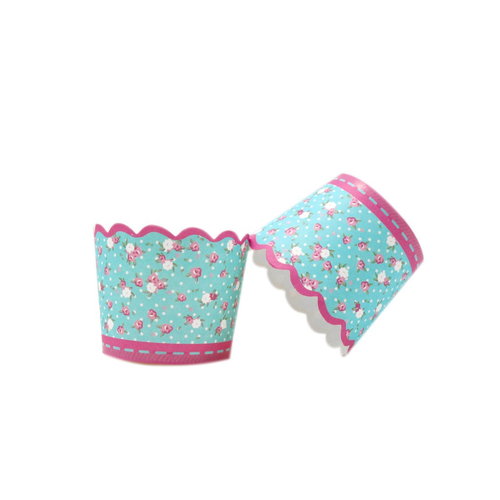 Bakery ปาเนตโทนคละแบบ Ø 6 x 5.5 ซม. (ใหญ่) แพ็ค 50 ใบ