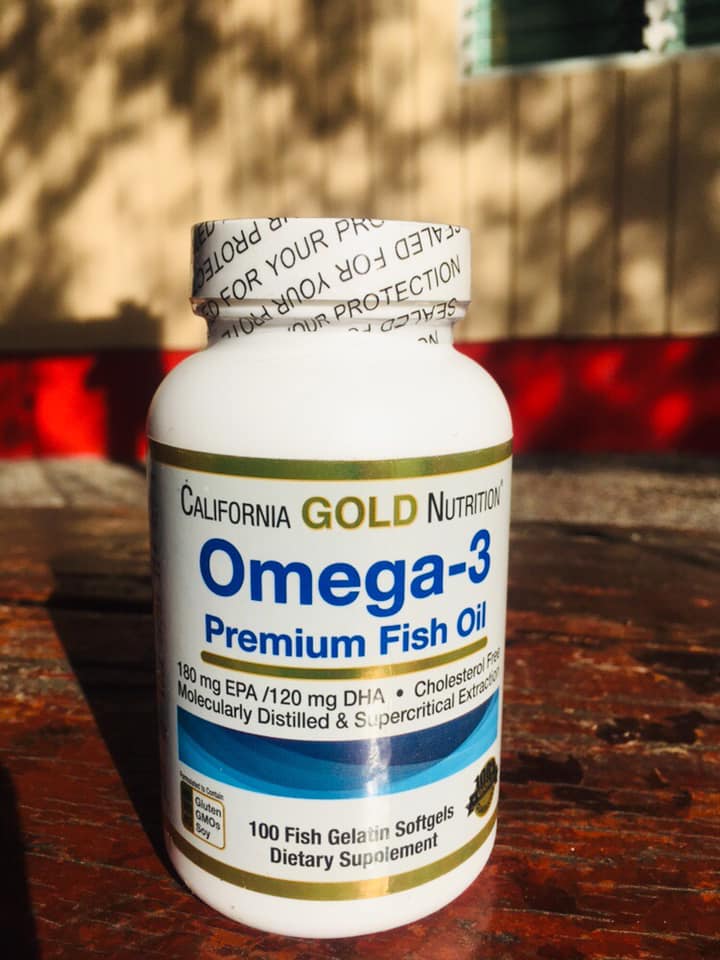 California Gold Nutrition, Omega-3, Premium Fish Oil , 100 Fish Gelatin Softgels