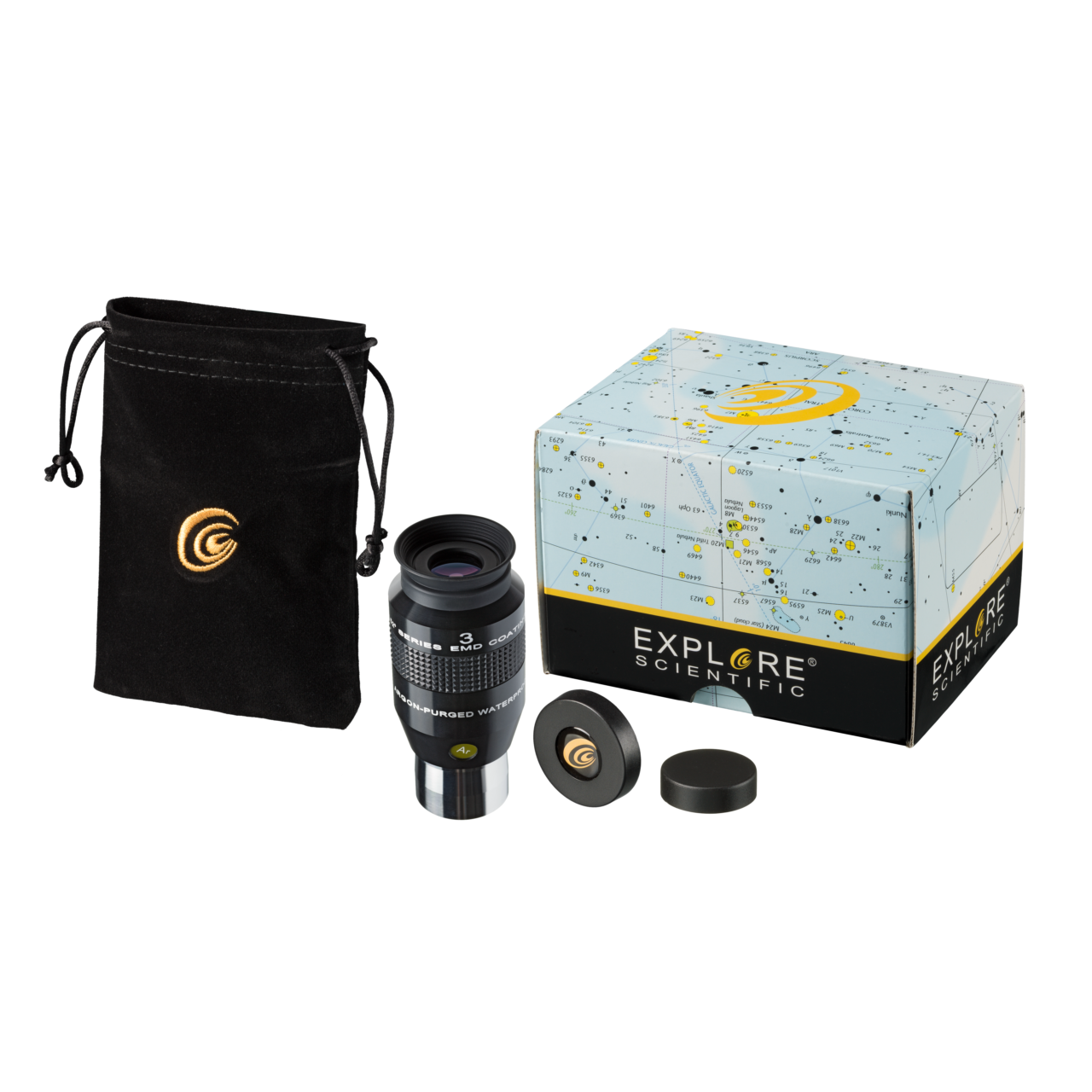 Explore Scientific eyepiece LER 3mm Ar 52 Degree