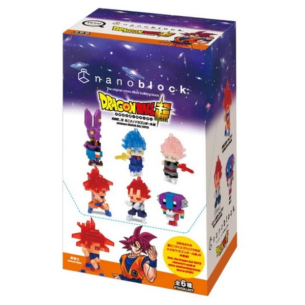 Kawada nanoblock mininano NBMC_76S Dragon Ball Super (Box of 6) 4972825233344 (นาโนบล็อค)