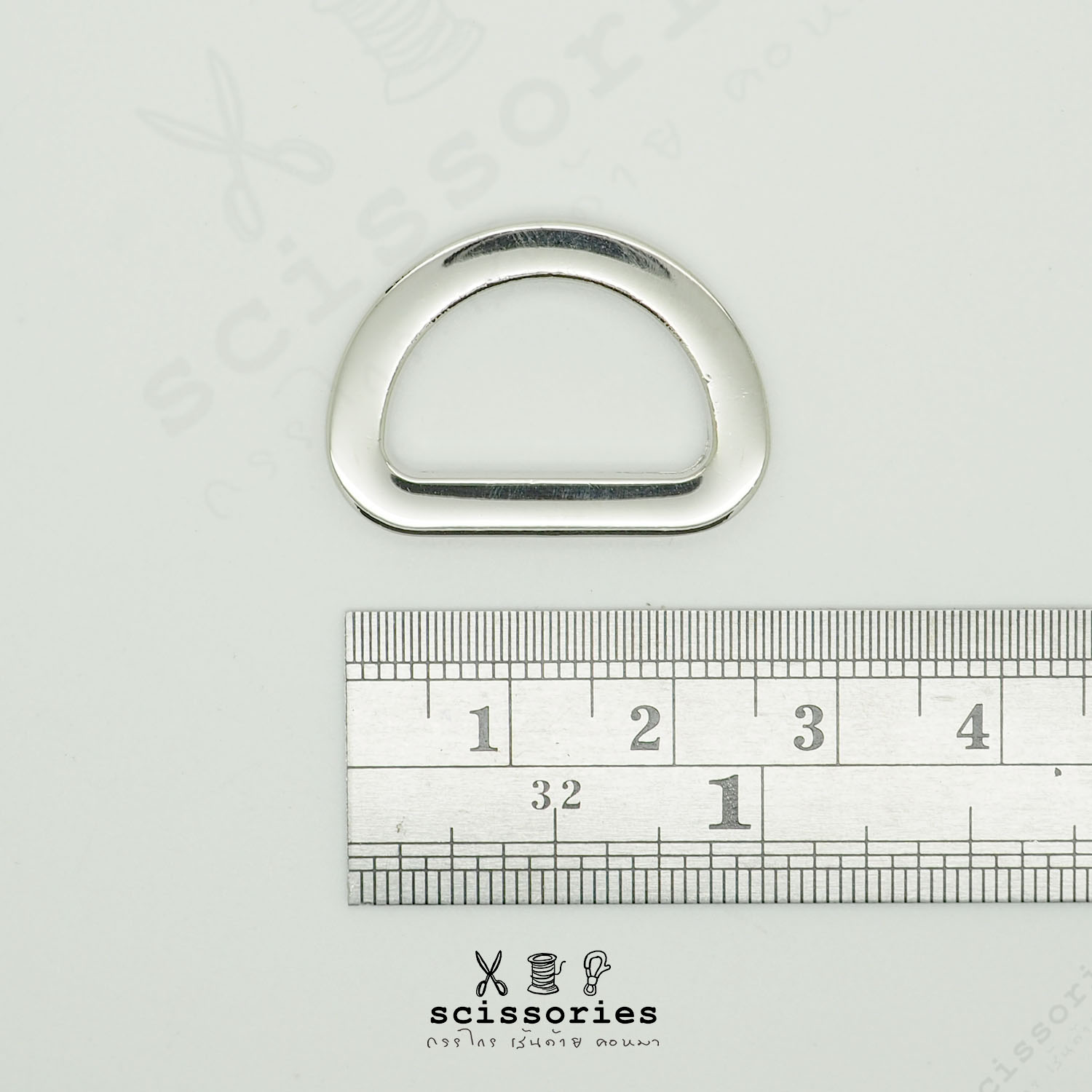 ตัวดี 5 หุน สีเงิน/2ตัว