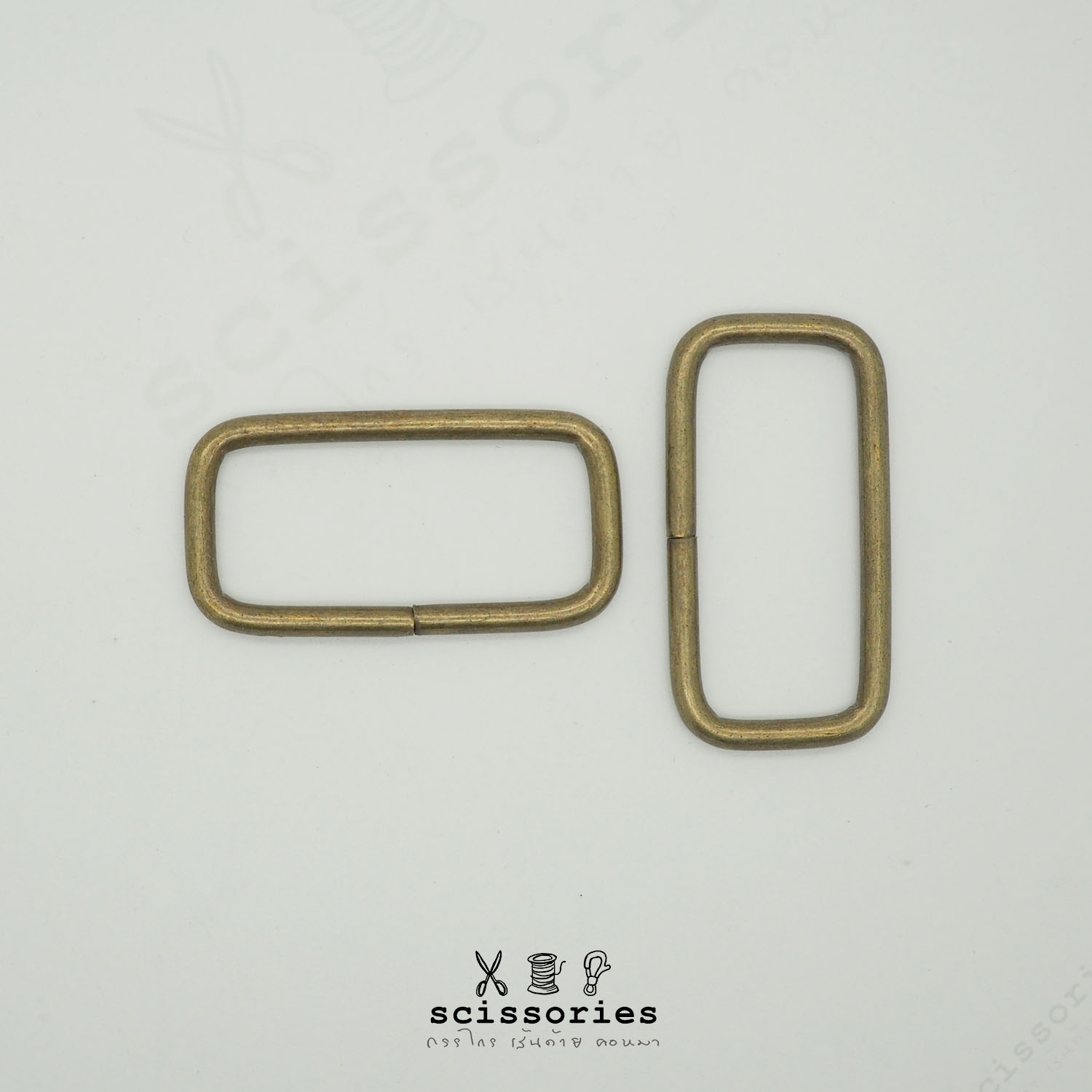 สี่เหลี่ยม 1.5 in สีเหลืองดำ /2ตัว