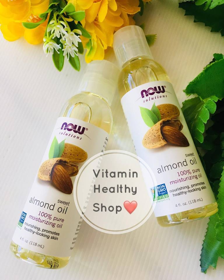Now Foods , Sweet Almond Oil 118 ml.