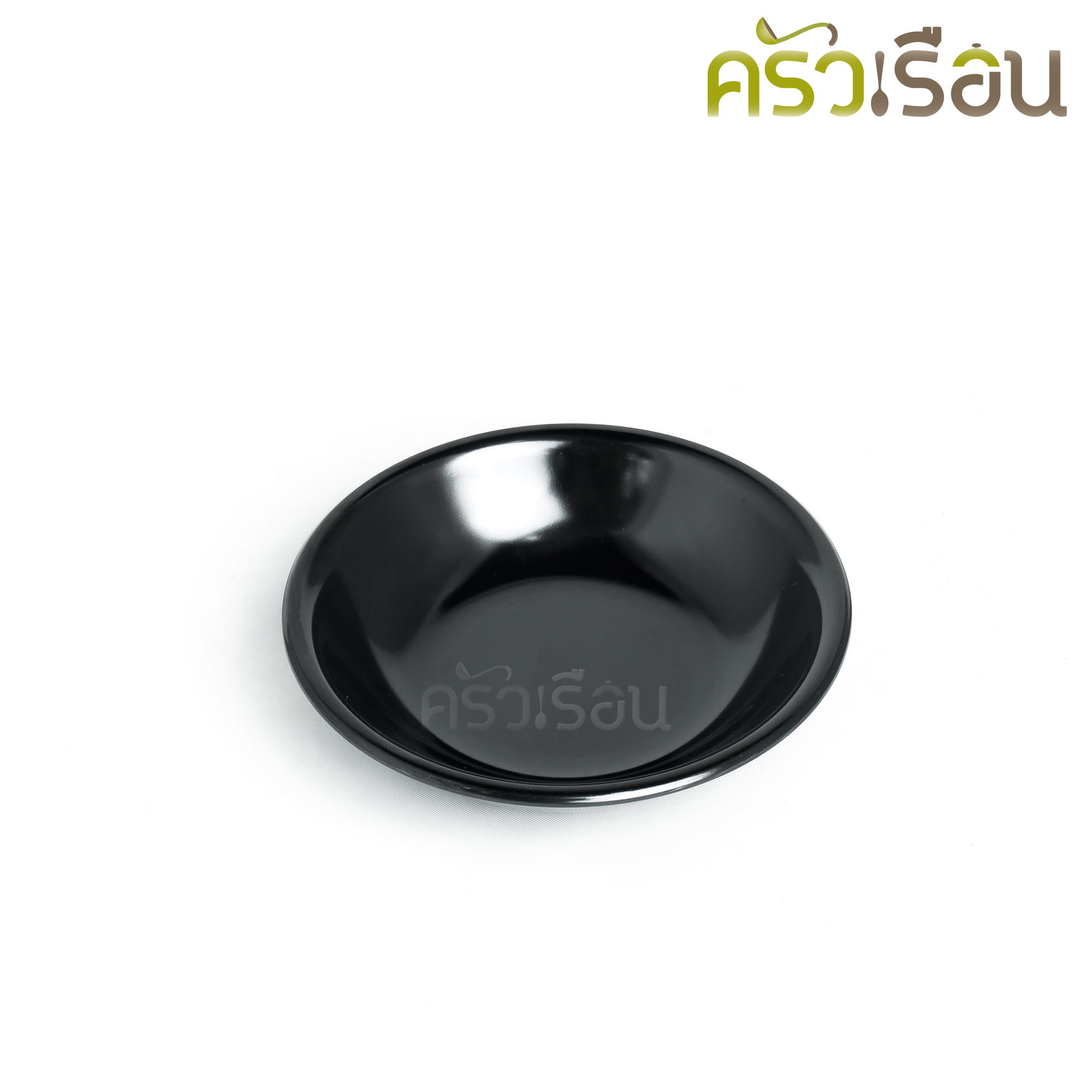 Figures D644-4 ถ้วยน้ำจิ้ม กลม เมลามีน 10.5 x 2.5 ซม. สีขาว หรือ สีดำ