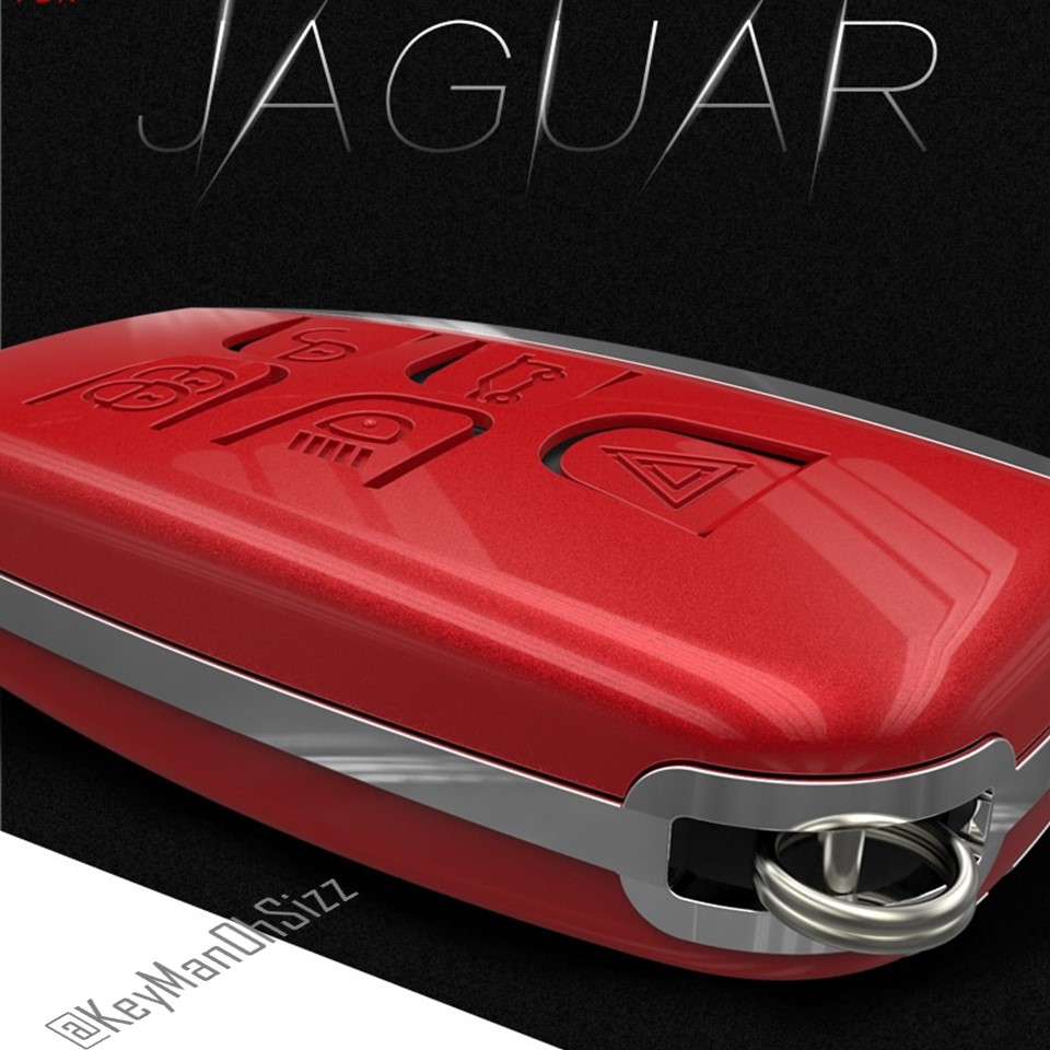 เคสกุญแจรีโมทรถยนต์ Range Rover Evoque Jaguar Hard Case ABS Key Land Rover Key Sets Model Range Rover Evoque