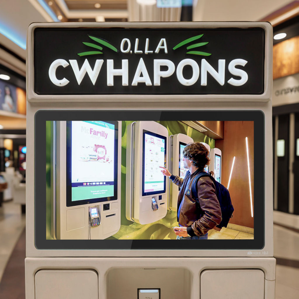 จอภาพ Sihovision รุ่น SL27: 27 นิ้ว PCAP Touch Panel ความสว่างสูง 1200 Nits Sunlight Readable