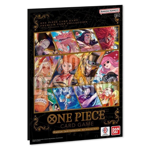 Bandai One Piece Card Game Premium Card Collection Best Selection Vol.4 (Set = 12 Card) 4582769843532 (การ์ดวันพีช)