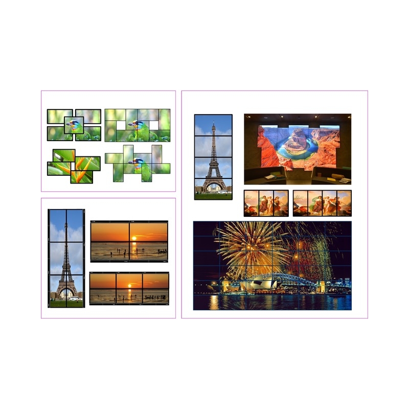 4K/60 VIDEO WALL CONTROLLER 1 IN 4 OUT 90/180/270 ํ ROTATE/FLIP SUPPORT