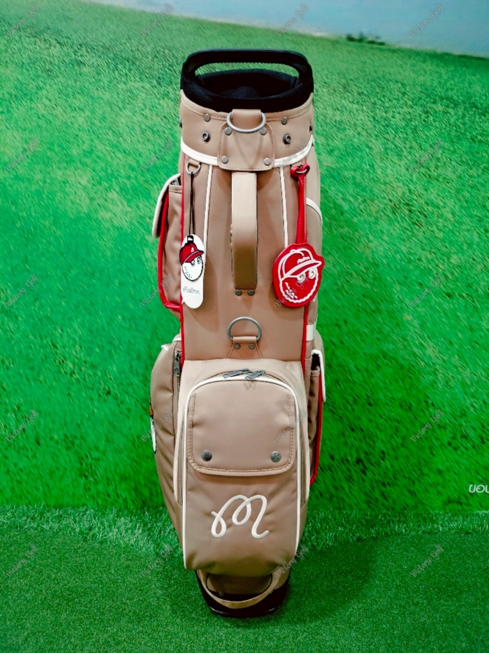 Stad Bag Malbon Golf Brown Color