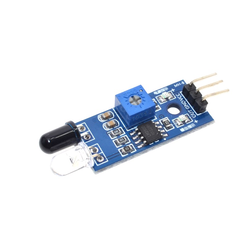 IR Infrared Obstacle Avoidance Sensor Module for Arduino Smart Car Robot 3-wire Reflective Photoelectric New