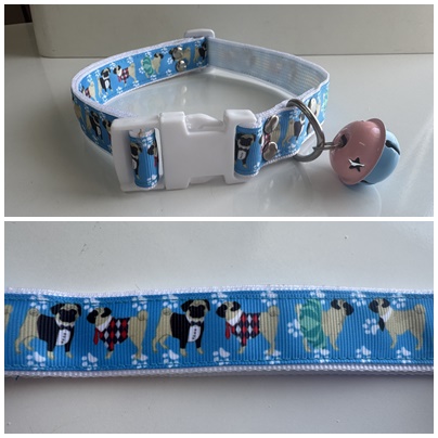 ปลอกคอสุนัขพันธุ์ใหญ่ปรับระดับคอได้ 22 นิ้ว